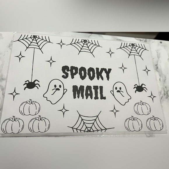 🌺50 Spooky Mail Thermal Labels - Picture 2 of 2
